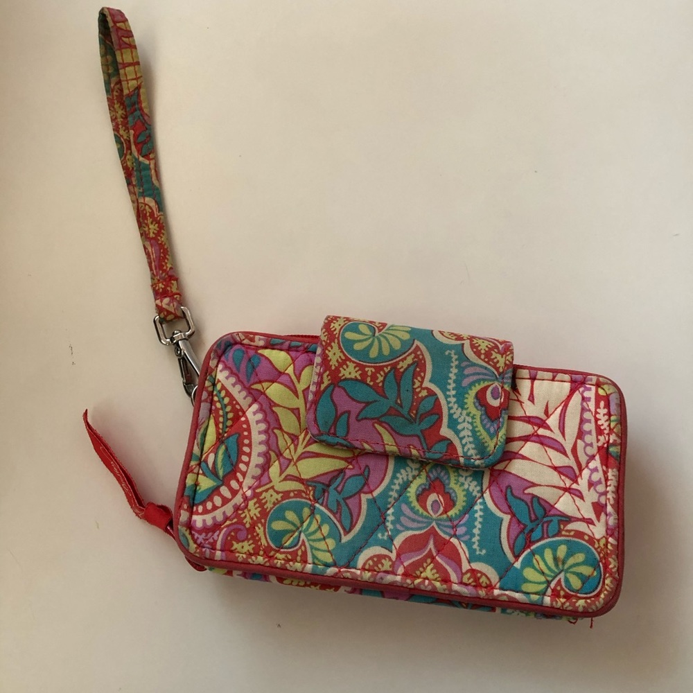 Vera Bradley handheld wallet